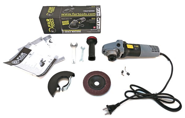 Ponceuse disqueuse - FARTOOLS - MULTIREX900 - 900 W - 150 mm - Variateur de vitesse - Image 2