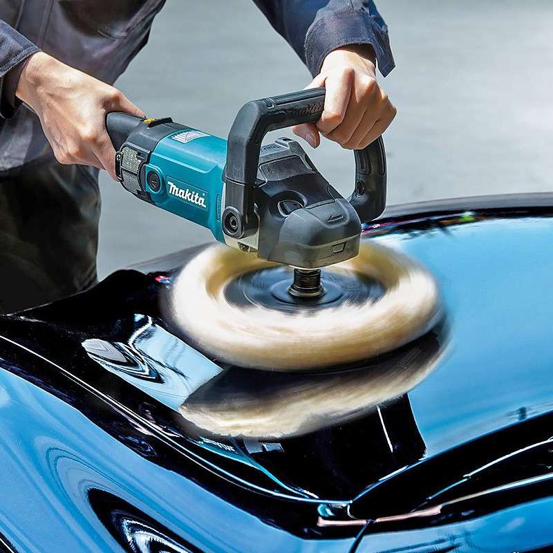 Ponceuse Polisseuse MAKITA 9237CB à Disque 1200 W Ø 180 mm - Image 2