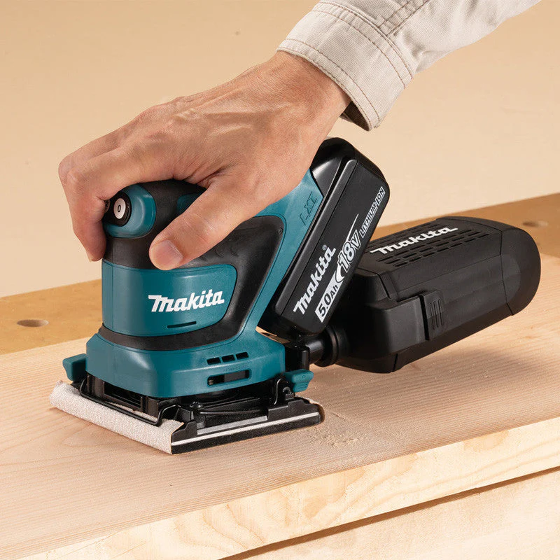 Ponceuse vibrante MAKITA DBO480Z 112 x 102 mm 18V (machine seule) - Image 5