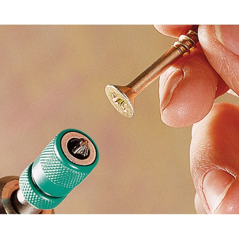 Porte-embout de vissage magnétique WOLFCRAFT 2411000 avec butée de profondeur - Image 2