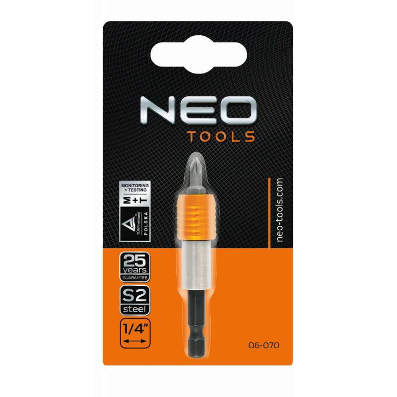 Porte-embouts magnétique 1/4 NEO TOOLS 06-070 - Image 2