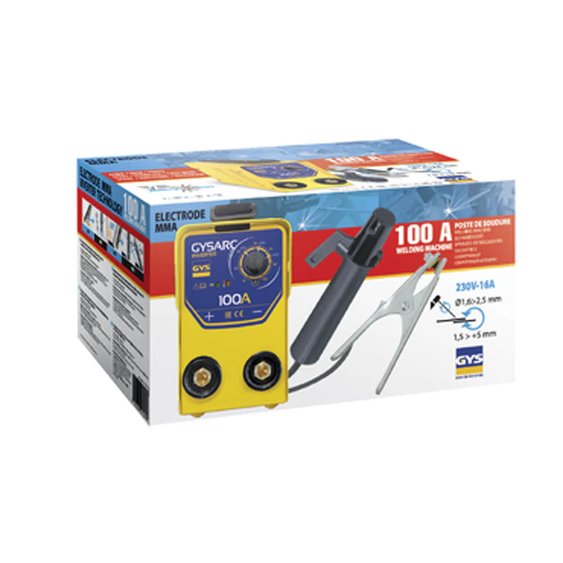 Poste de soudure - GYS - inverter à l'électrode enrobée GYSARC 100 (BOX QUADRI) - Image 2