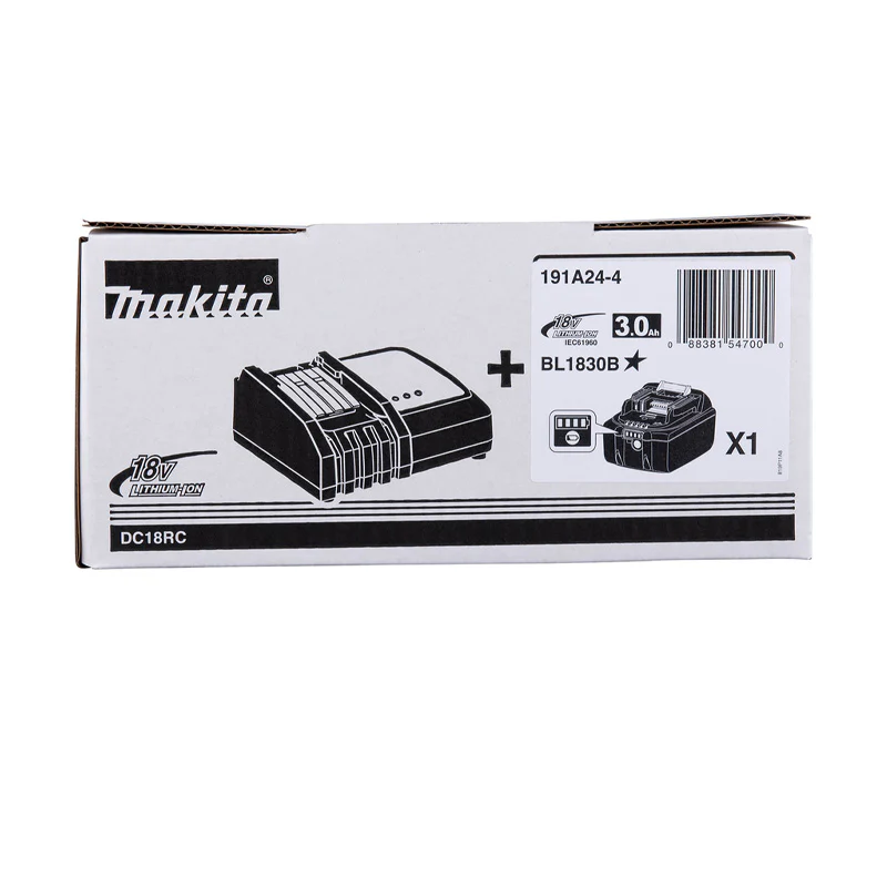Power Pack MAKITA 191A24-4 18V LXT batterie 3Ah et chargeur rapide - Image 3