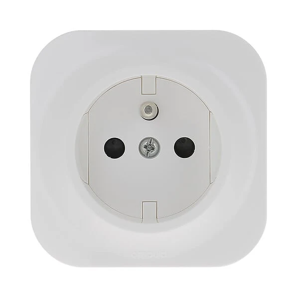 Prise de courant avec terre saillie Profil Eco - 16A - blanc - Image 4