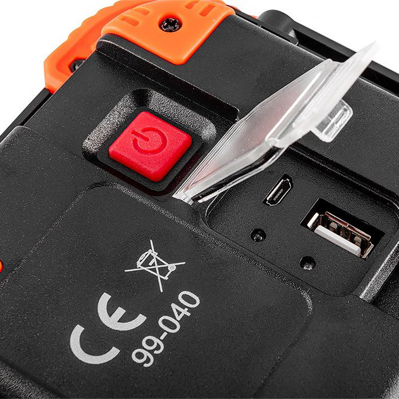 Projecteur à batterie NEO TOOLS 99-040 750 + 250 LM COB rechargeable - Image 3