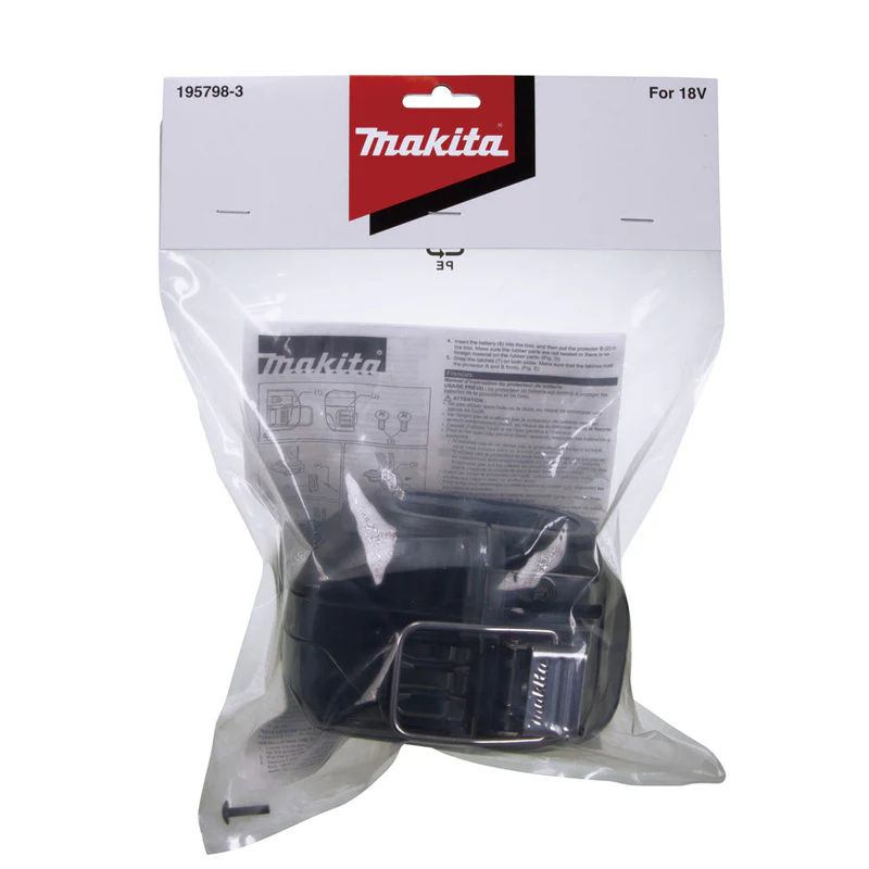 Protection pour batterie MAKITA 195798-3 18V anti-poussière et eau - Image 3
