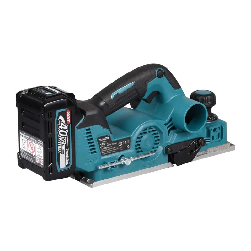 Rabot à battue 40V max 82 mm XGT MAKITA KP001GM201 2 x 4,0Ah + chargeur en coffret MakPac - Image 3
