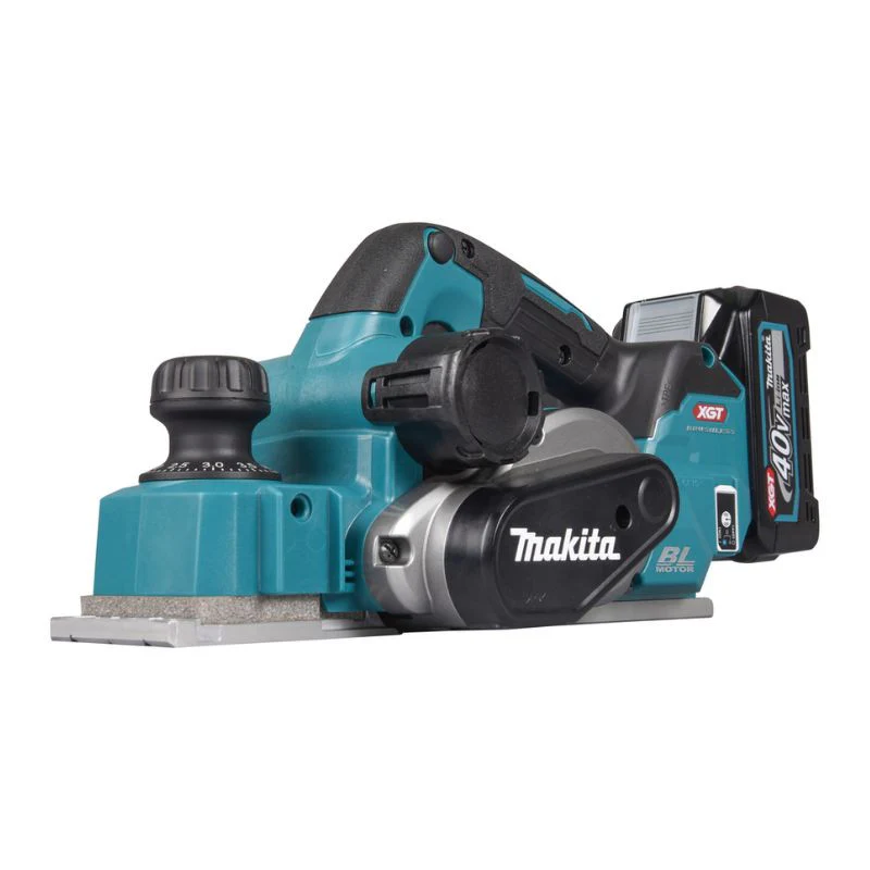 Rabot à battue 40V max 82 mm XGT MAKITA KP001GM201 2 x 4,0Ah + chargeur en coffret MakPac - Image 4