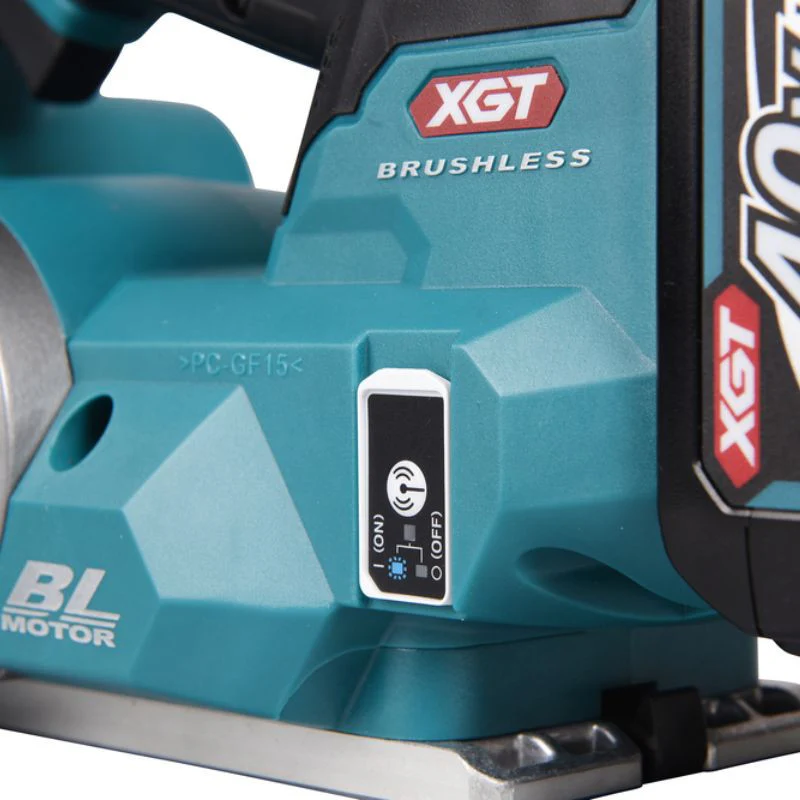 Rabot à battue 40V max 82 mm XGT MAKITA KP001GM201 2 x 4,0Ah + chargeur en coffret MakPac - Image 5