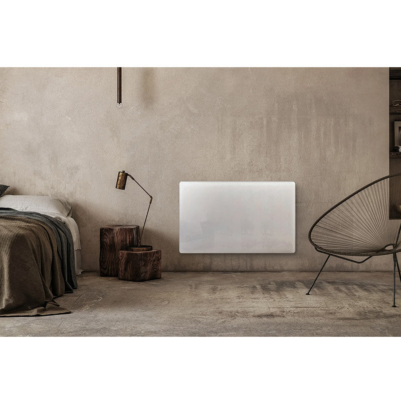 Radiateur électrique à inertie Deva 1500W WATTZ WZ1672 façade verre - Image 6