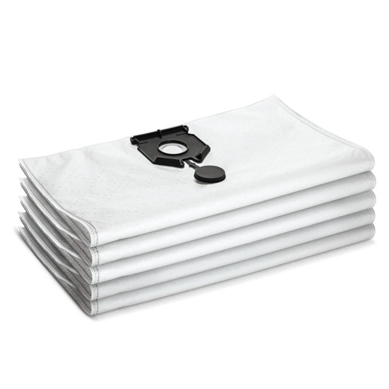 Sacs filtrants KARCHER en non-tissé 5 pièces 40-50L - 2.889-155.0 - pour NT40/1 NT50/1