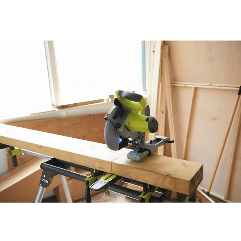 Scie à coupe d’onglets radiale 1500 W 216 mm RYOBI EMS216L - Image 5