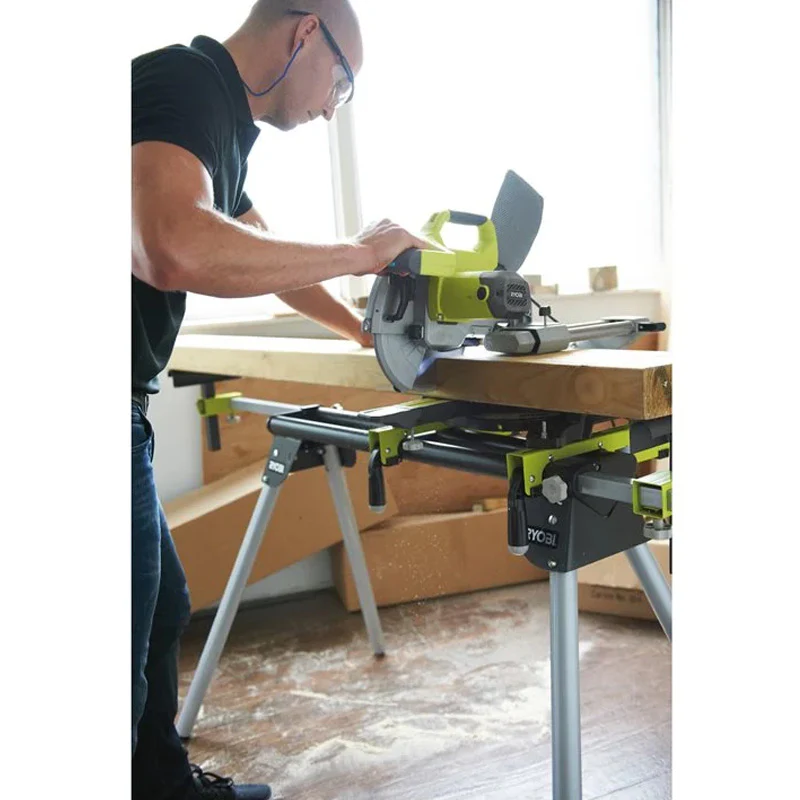 Scie à coupe d’onglets radiale 1500 W 216 mm RYOBI EMS216L - Image 6