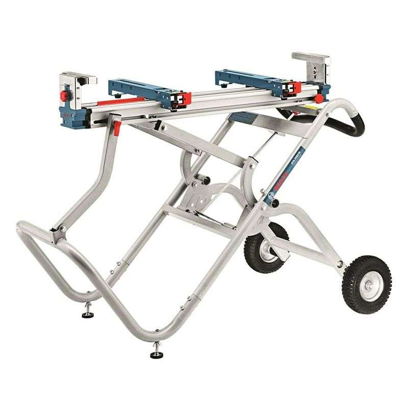 Scie à onglets Ø305mm BOSCH 0601B23600 - GCM 12 GDL Professional - 2000W + Support de travail GTA 2500 W Professional 0601B12100 - Image 3