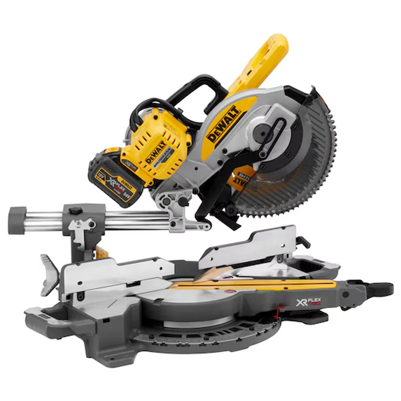 Scie à onglets radiale 250 mm DEWALT DCS727T2-QW XR FLEXVOLT 54 V 2 Ah Li-Ion Brushless - Image 4