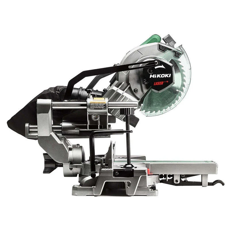 Scie à onglets radiale HIKOKI C8FSHGWAZ avec laser 1100 W 216 mm - Image 3
