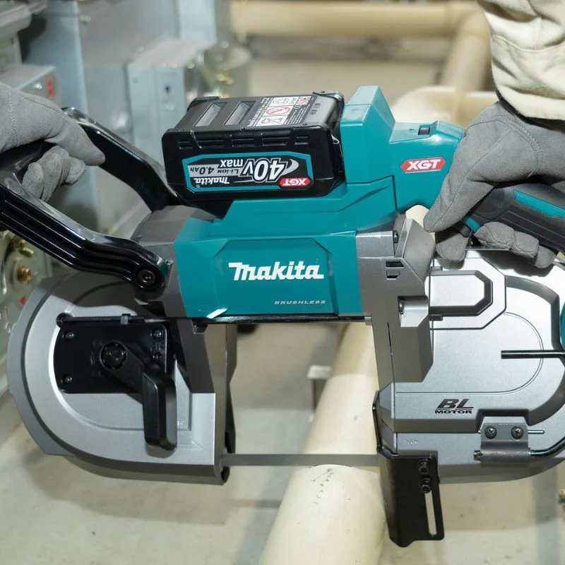Scie à ruban 127mm 40V Max Li-Ion XGT MAKITA PB002GZ (vendu sans batterie) - Image 5