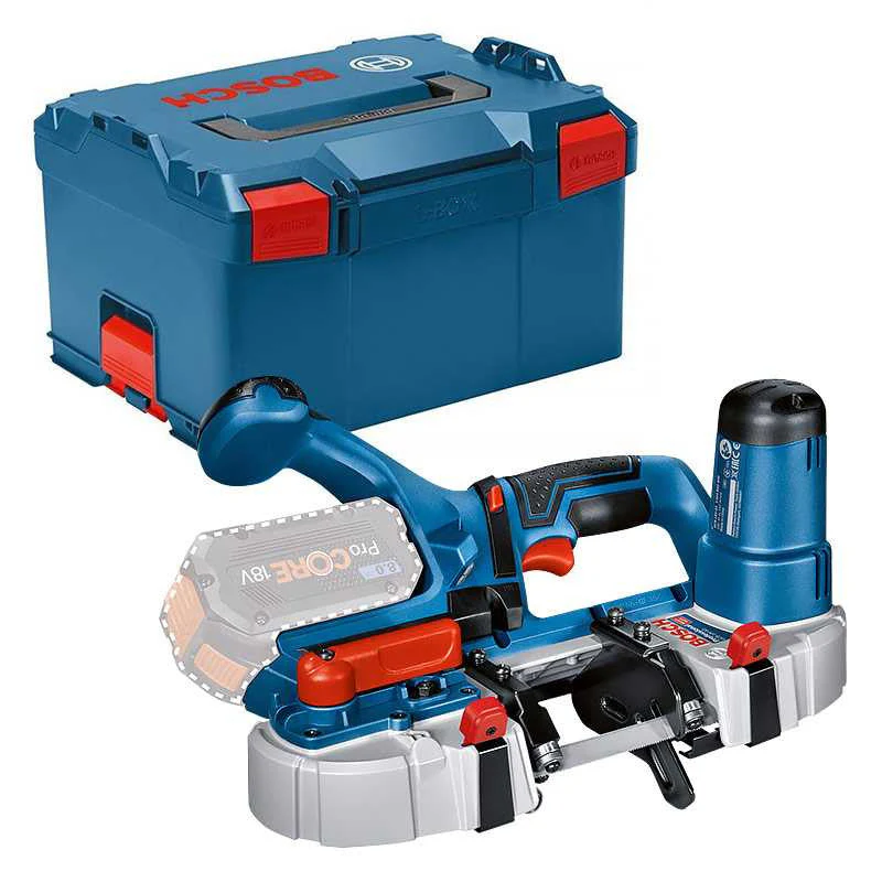 Scie à ruban BOSCH 06012A0401 - GCB 18V-63 professional (vendu sans batterie) en L-Boxx