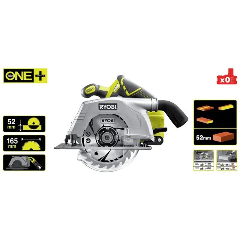 Scie circulaire 18V ONE+ RYOBI R18CS-0 - Image 3