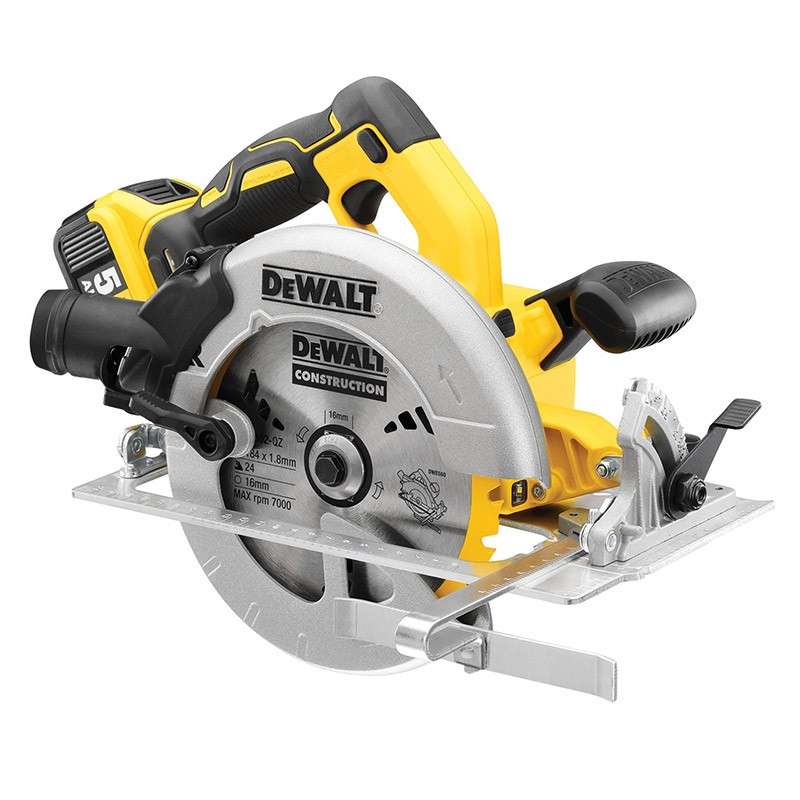 Scie circulaire Ø184mm 18V DEWALT DCS570P2-QW Brushless avec coffret et 2 batteries 5,0 Ah - Image 2