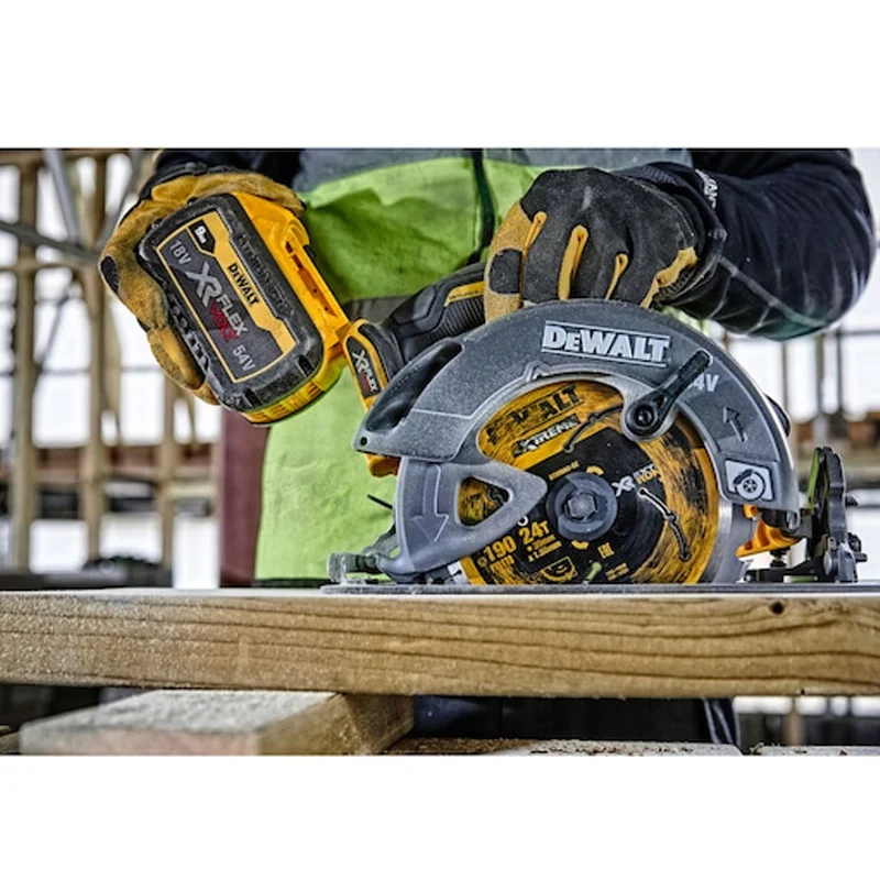 Scie circulaire Ø190mm 54V DEWALT DCS578NT-XJ FLEXVOLT Brushless avec coffret - Image 7