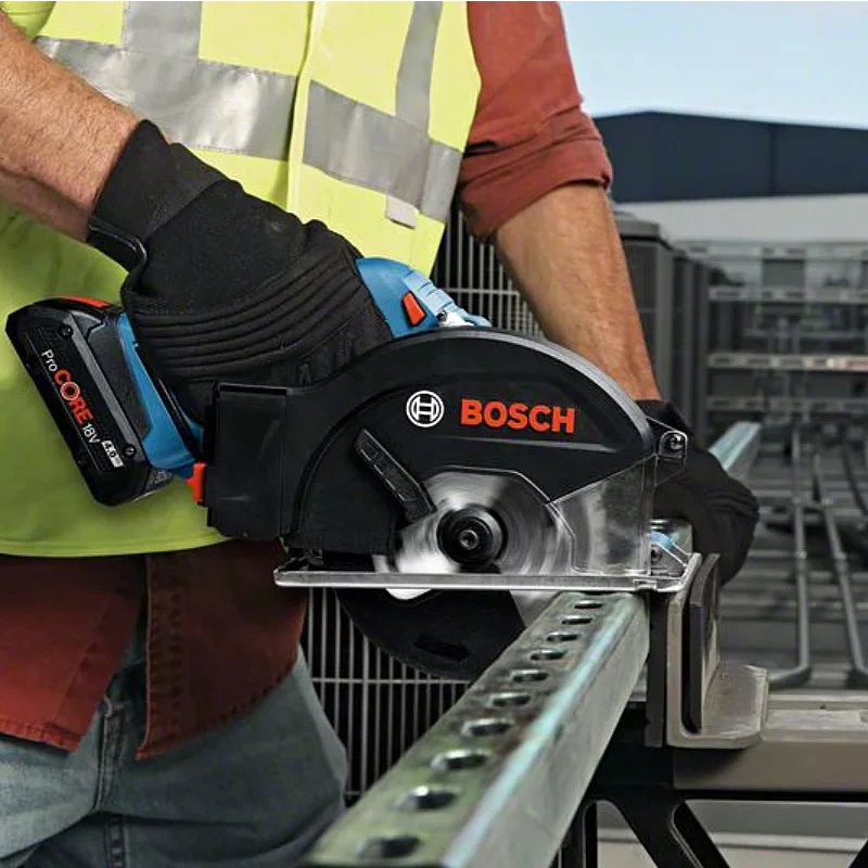 Scie circulaire Métal 136mm BOSCH GKM 18V-50 solo L-Boxx - Image 3
