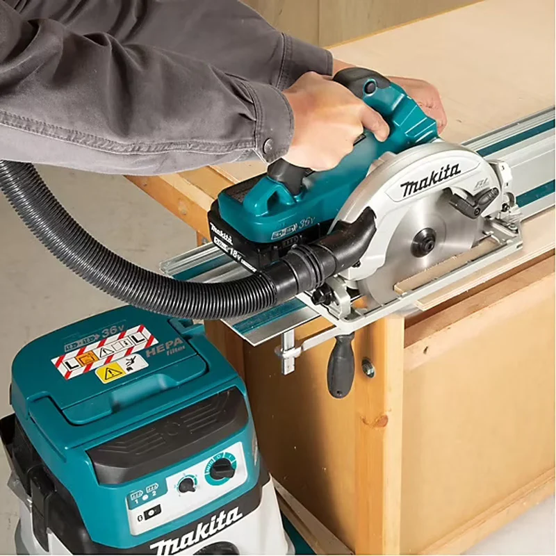 Scie circulaire Ø 190 mm 2x5Ah 18V LXT ®MAKITA DHS783T2JU en coffret + puce AWS - Image 2