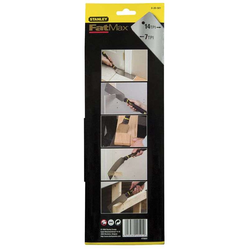 Scie japonaise STANLEY 0-20-501 fine/grosse FATMAX 600 mm - Image 3