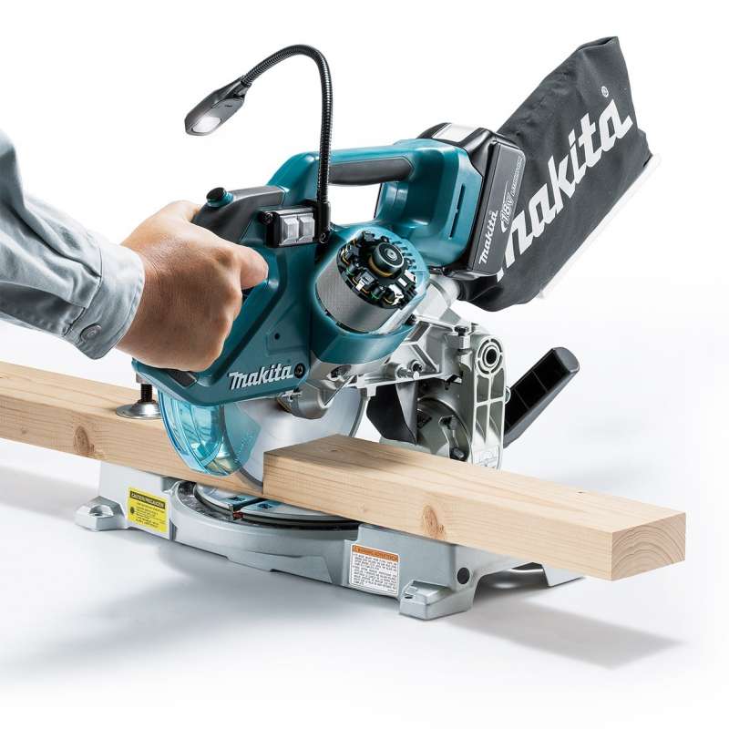 Scie radiale MAKITA DLS600Z - 18V Li-Ion - Ø 165mm - Image 6