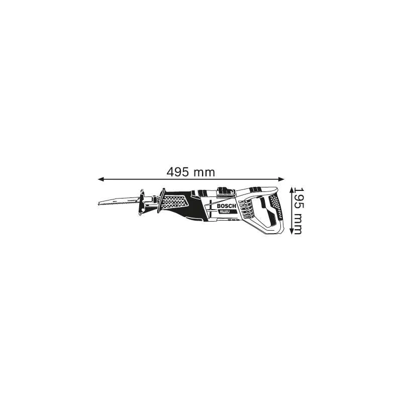 Scie sabre BOSCH pro GSA 1100 E 1100 W - Image 3