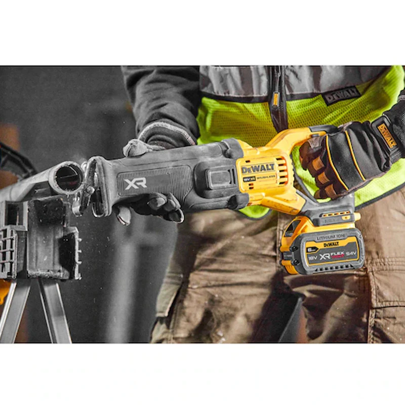 Scie sabre 54V DEWALT DCS386T1-QW Brushless avec coffret et une batterie 6,0Ah - Image 6