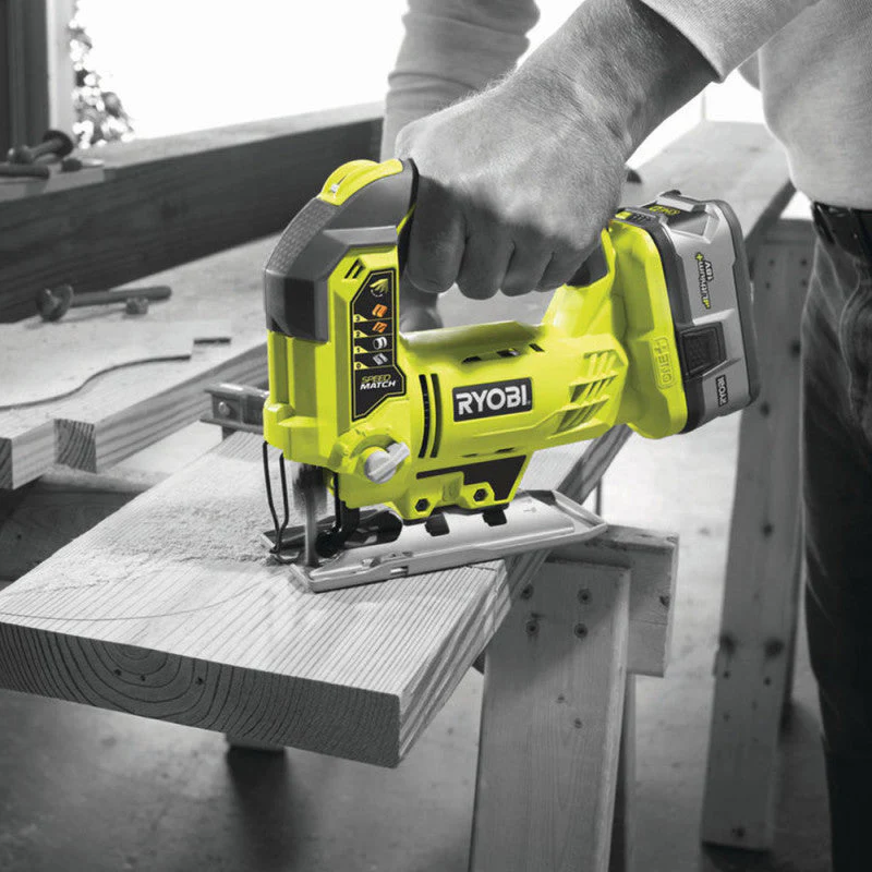 Scie sauteuse pendulaire RYOBI R18JS-0 18V One+ (vendu sans batterie) - Image 5