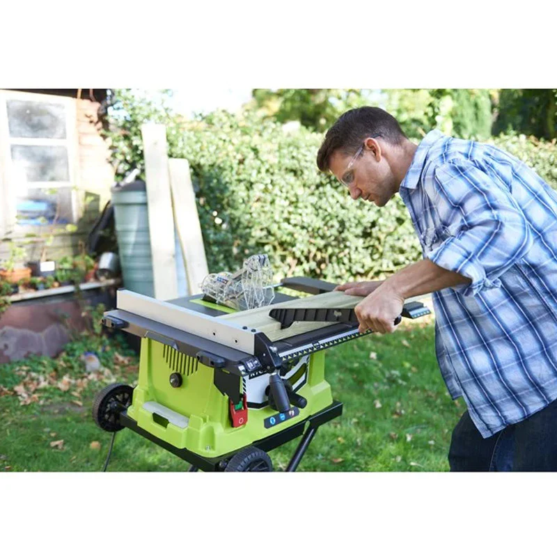 Scie sur table 1800 W avec roulettes RYOBI RTS1800EF-G - Image 6