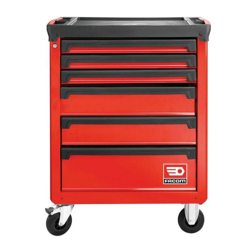 Servante d'atelier vide FACOM ROLL.6M3APF - 6 tiroirs - rouge - Image 2