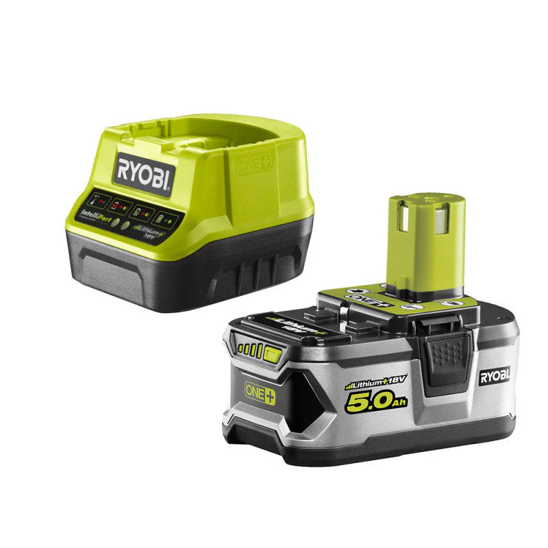 Souffleur aspiro-broyeur RYOBI RBV1850 3en1 18V - max 201 Km/h - 1 batterie Li-Ion 5Ah + Chargeur - Image 6