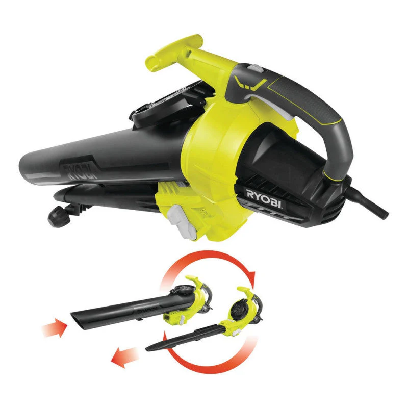 Souffleur aspiro-broyeur RYOBI RBV3000CESV 3000 W - 3en1 - 375 km/h - Aspiration 16 m³/min - Broyage 16:1 - Image 3