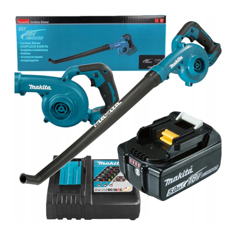 Souffleur MAKITA 18V MAKITA DUB186RT + Batterie BL1850 + Chargeur DC18RC - Image 2