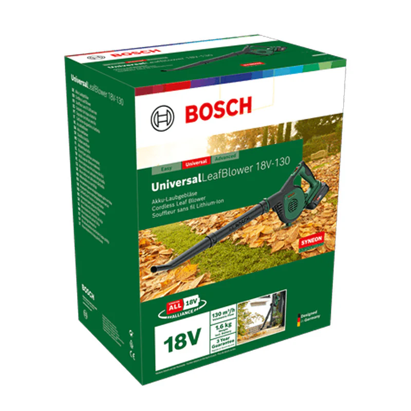 Souffleur sans fil BOSCH UniversalLeafBlower 18V-130  avec 1 batterie 2,5Ah - Image 5