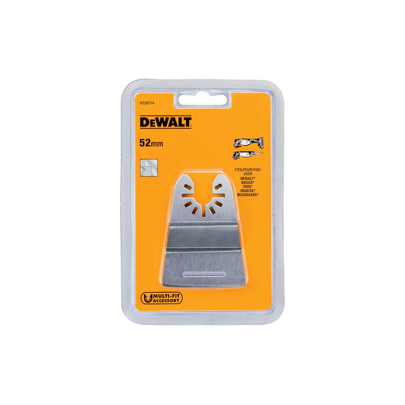 Spatule 52mm rigide pour racler pour multi-cutter DEWALT DT20714-QZ - Image 2