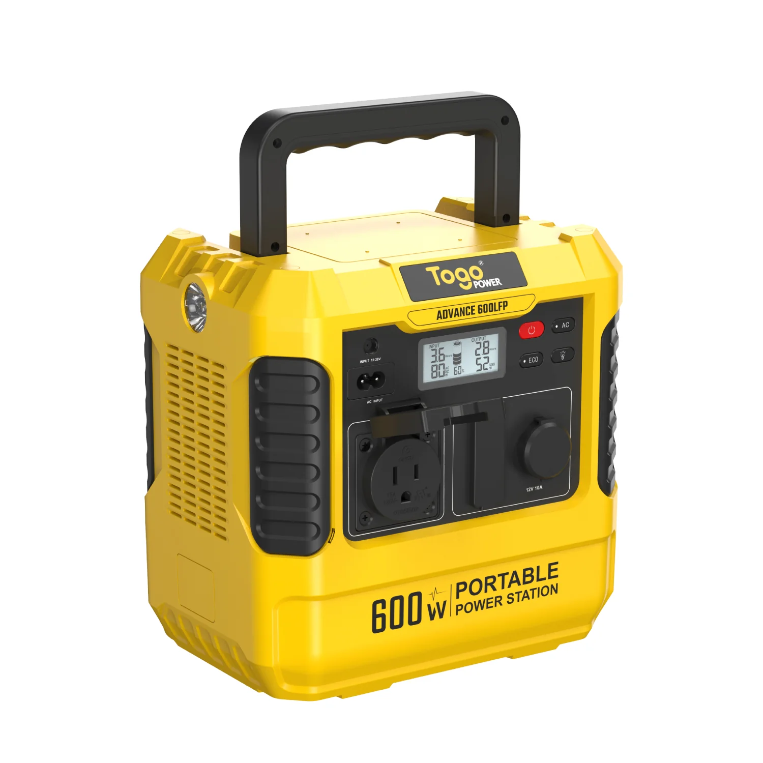 Station d'energie - TOGO POWER - Technologie batterie LiFEPO4 - ADVANCE600LFP - Sortie max AC 1200W - Image 11