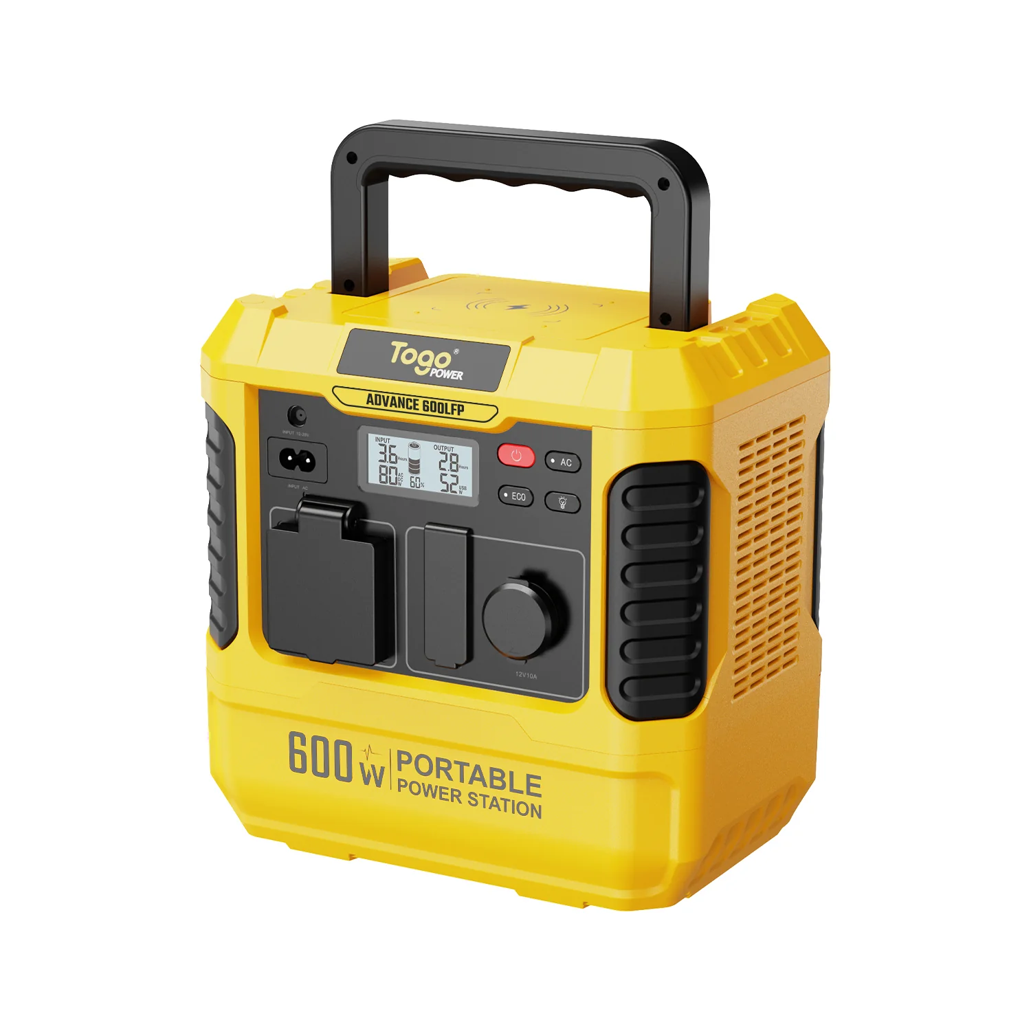 Station d'energie - TOGO POWER - Technologie batterie LiFEPO4 - ADVANCE600LFP - Sortie max AC 1200W - Image 4