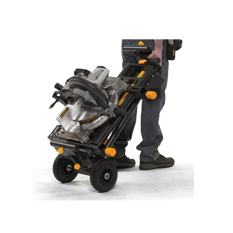 Support de scie à onglet universel extensible (maxi 195cm), à roulettes - TOUGHBUILT - TB-S510-XEA - Image 3