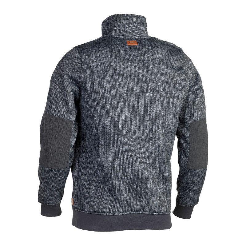 Sweat polaire HEROCK Verus gris chiné - Image 2