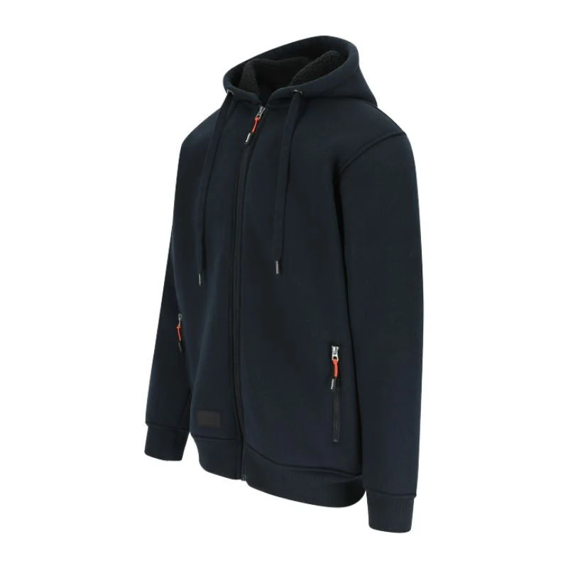 Sweat-shirt Otis HEROCK 23MSW2102 bleu marine à capuche - Image 3