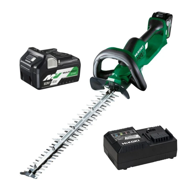 Taille-haies 62cm 36V Multivolt HIKOKI CH3656DAWBZ - 1 batterie 2.5Ah + chargeur rapide