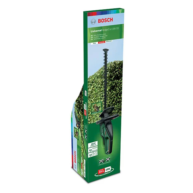 Taille-haies sans fil 18V BOSCH UniversalHedgeCut 18V-55 Outil seul sans batterie - Image 5