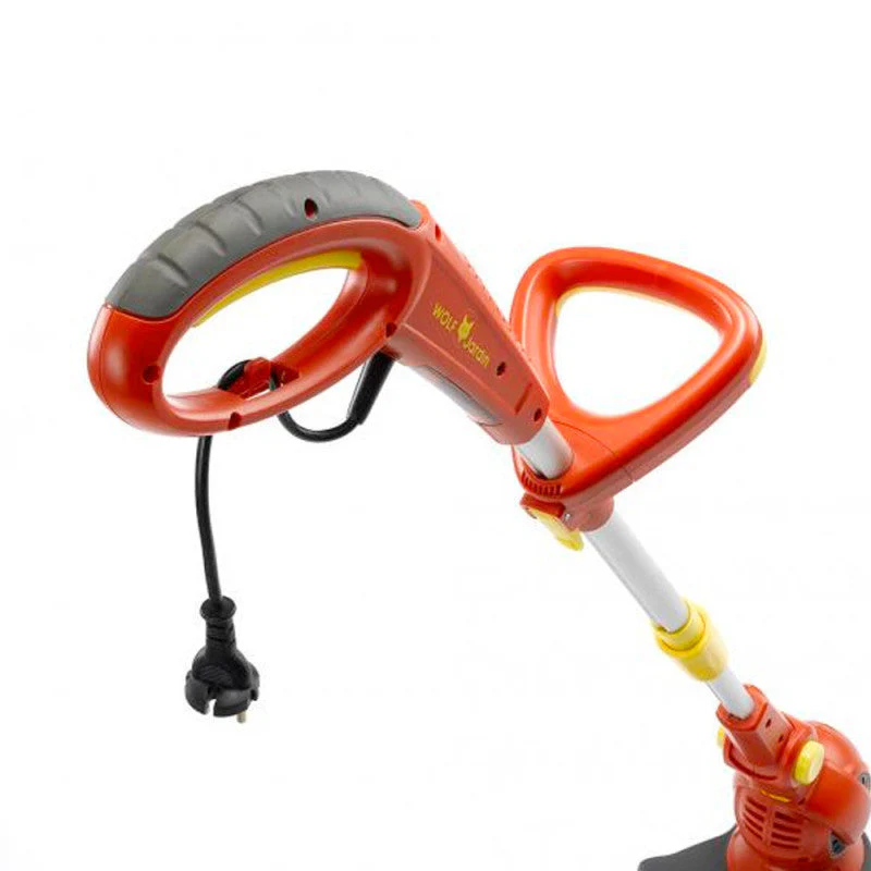 Taille herbe à fil 450W coupe Ø25 cm OUTILS WOLF OT945 fonction dresse-bordure - Image 3
