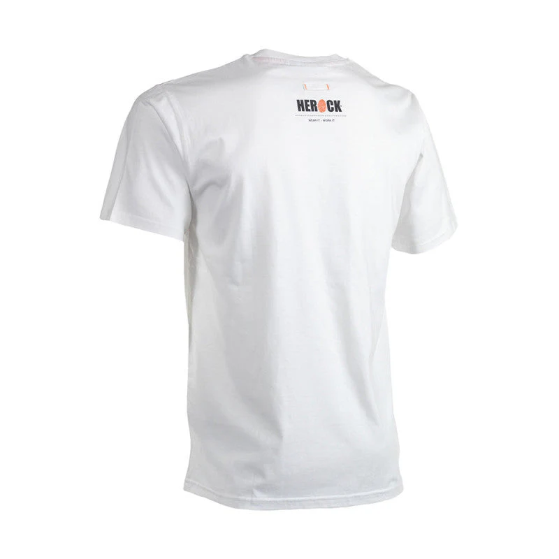 Tee-shirt HEROCK Anubis manches courtes blanc - Image 3