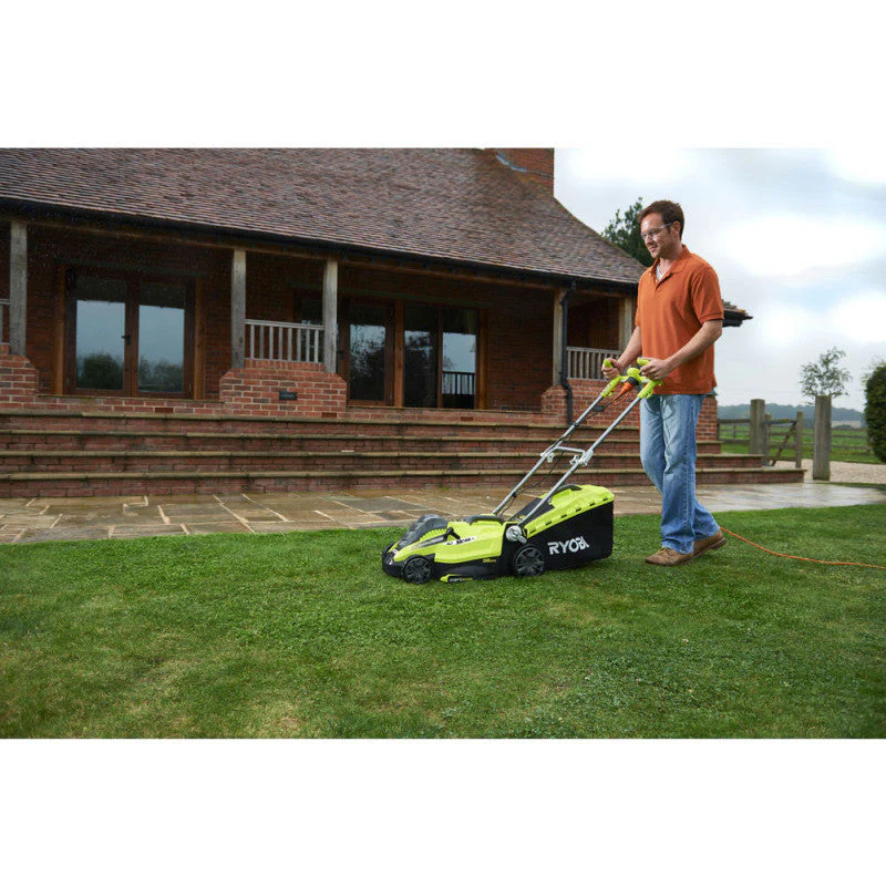 Tondeuse 1500 W RYOBI RLM15E36H - Ø coupe 36 cm - ramassage et mulching - double poignée Vertebrae™ - Image 4