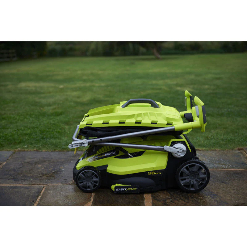 Tondeuse 1500 W RYOBI RLM15E36H - Ø coupe 36 cm - ramassage et mulching - double poignée Vertebrae™ - Image 8